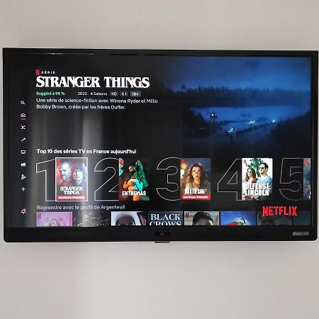 Ferienwohnung Chic Et Moderne+Wifi+Netflix Argenteuil Exterior foto